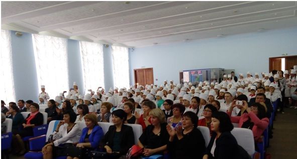 On September 30, 2016 in KGKP "Medical College of the City of Zhezkazgan" in the conference hall of Nurotan party there has taken place the festive action devoted to the Teachers' Day.